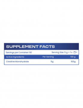 HS LABS - CREATINE POWDER - 300 g