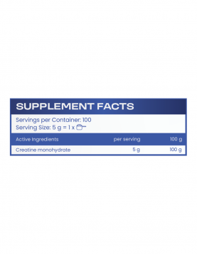 HS LABS - CREATINE POWDER - 500 g