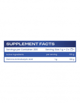 HS LABS - GABA POWDER - 200 g