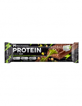 MULTICHOICE Protein CRUNCH Bar - Dubai Style Pistachio Cream 65 g