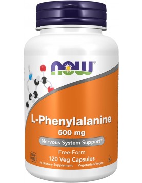 Now L-Phenylalanine 500mg 120 caps 