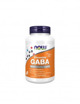 NOW GABA 250 mg - 90 chewable tablets