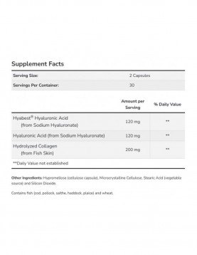 NOW - Hydration Rescue (Skin Support) - 60 capsules
