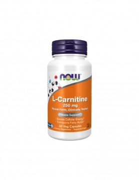 NOW L-CARNITINE 250 mg - 60 vcaps