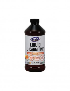 NOW L-Carnitine Liquid Citrus - 1000 МГ (465 МЛ)