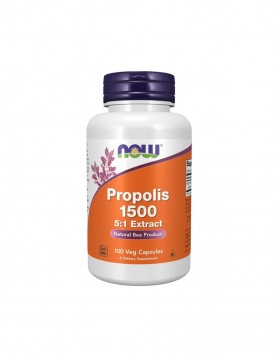 NOW Propolis 1500 - 300 MG - 100 Капсули
