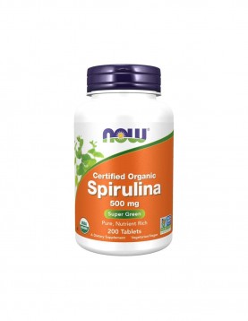 NOW Spirulina 500 МГ - 200 Таблетки