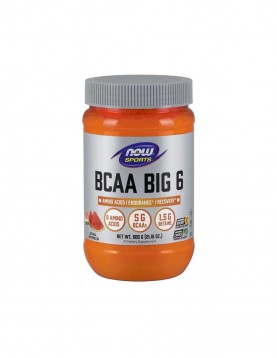 NOW Sports BCAA Big 6 - 600 г - Watermelon