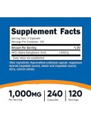 NUTRICOST AKG / Алфа-кетаглутарова киселина 500 mg x 240 капсули на изгодни цени NUTRICOST AKG / Алфа-кетаглутарова киселина 500 mg x 240 капсули на супер цена