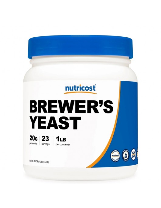 NUTRICOST Brewer’s Yeast / Бирена мая x 454 g прах на изгодни цени NUTRICOST Brewer’s Yeast / Бирена мая x 454 g прах на супер цена Антиоксиданти