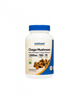 NUTRICOST Chaga Mushroom / Чага 500 mg х 150 капсули