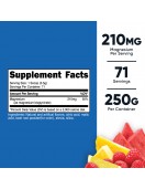 NUTRICOST Magnesium Glycinate / Магнезий (бисглицинат) 210 mg x 250 g прах, с аромат на плодов пунш на супер цена Хранителни добавки за стави