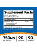 NUTRICOST Olive Leaf / Маслина (лист) 750 mg х 90 капсули на супер цена Антиоксиданти