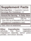 PURE NUTRITION RESVERATROL 250 MG 60 VEG CAPSULES на изгодни цени PURE NUTRITION RESVERATROL 250 MG 60 VEG CAPSULES на супер цена Антиоксиданти