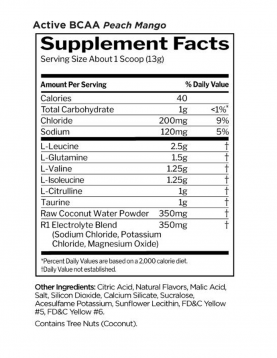Rule one Active BCAA, 375/390 Grams