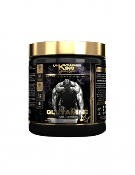 UnKrowned King by Kevin Levrone Glutamine Powder 300 грама, 60 Дози на супер цена Аминокиселини
