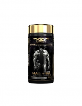 UnKrowned King by Kevin Levrone MAG + B6 | Magnesium Bisglycinate 120 капсули, 60 Дози