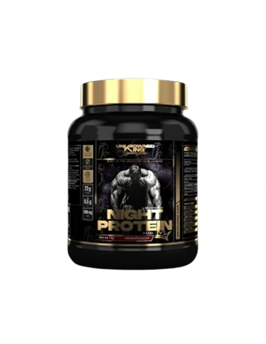 UnKrowned King by Kevin Levrone Night Protein + GABA 1000 грама, 33 Дози на супер цена Протеини