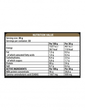 UnKrowned King by Kevin Levrone Night Protein + GABA 1000 грама, 33 Дози