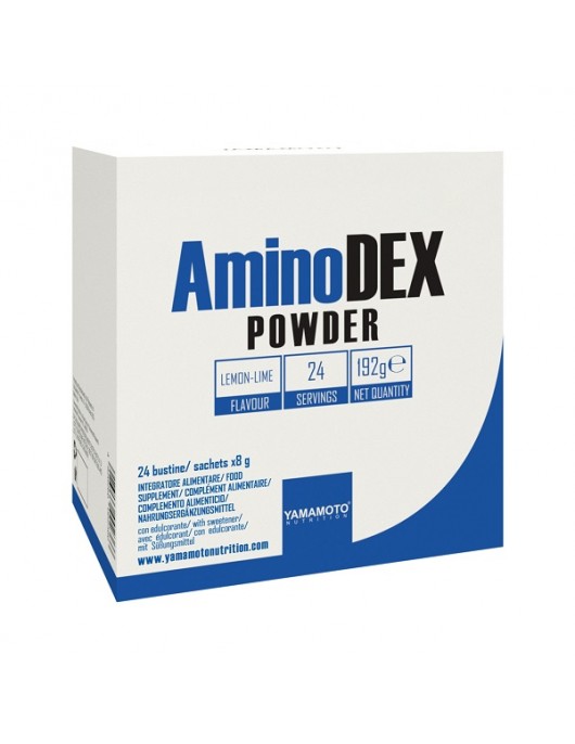 YAMAMOTO NUTRITION AMINODEX POWDER AJINOMOTO AJIPURE 24 SACHET / 24 DOSES на супер цена Аминокиселини
