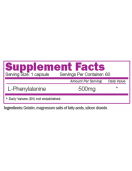 NATURALICO L-Phenylalanine 60 капсули на супер цена Стимулиращи мозъчната дейност