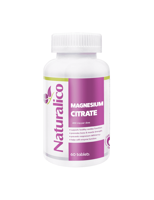 NATURALICO Magnesium Citrate 60 таблетки на изгодни цени NATURALICO Magnesium Citrate 60 таблетки на супер цена Витамини и минерали