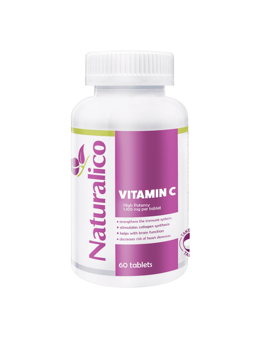 NATURALICO Vitamin C 60 таблетки на супер цена Витамини и минерали