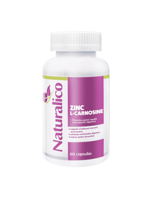 NATURALICO Zinc L-Carnosine 60 капсули на изгодни цени NATURALICO Zinc L-Carnosine 60 капсули на супер цена Цинк