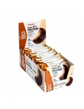 BORN WINNER Deluxe High 27% Protein Cookie Cookies & Cream 12x75 gr.
