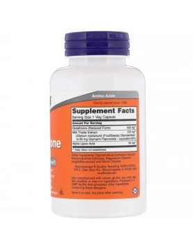 NOW Glutathione 500mg 60 caps