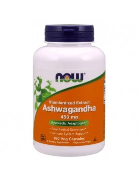 NOW Ashwagandha 450mg 180 caps