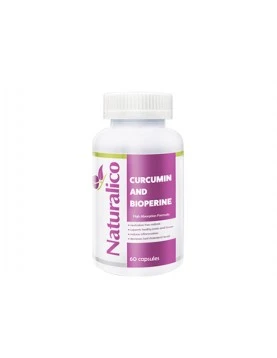 NATURALICO Curcumin and Biperine 60 caps