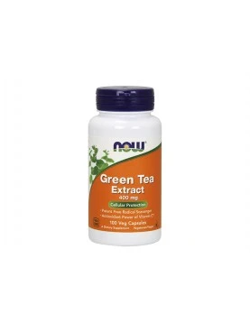 NOW Green Tea Extract 400мг. 100 капсули