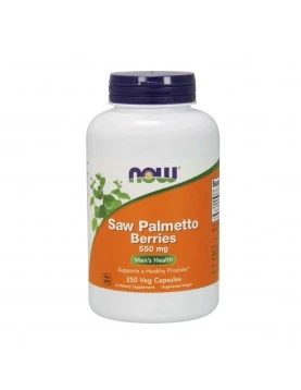 NOW Saw Palmetto Berries 550 мг. 250 капсули