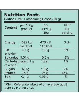 DUBAI DATES NUTRITION WHEY Protein 1000g.