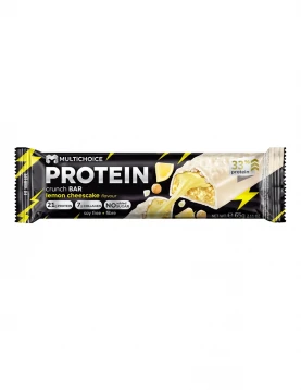 MULTICHOICE Protein CRUNCH Bar - Lemon Cheesecake 65 g