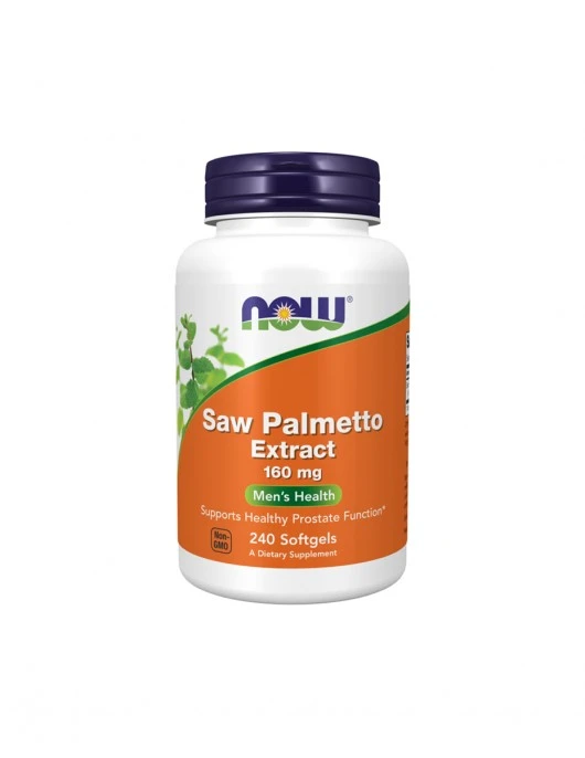 NOW Saw Palmetto Extract 160 МГ - 240 Дражета на изгодни цени NOW Saw Palmetto Extract 160 МГ - 240 Дражета на супер цена Добавки за здрава простата