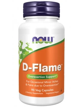 NOW D-FLAME™90 VEG CAPSULES