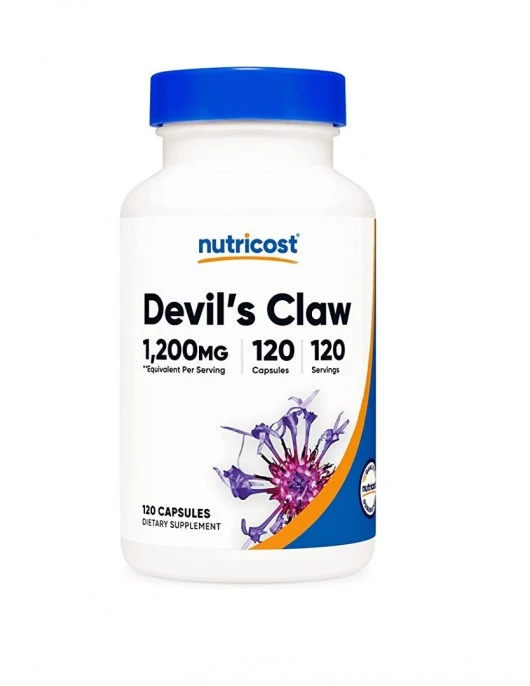 NUTRICOST Devil´s Clow / Дяволски нокът 300 mg x 120 капсули на изгодни цени NUTRICOST Devil´s Clow / Дяволски нокът 300 mg x 120 капсули на супер цена Хранителни добавки за стави