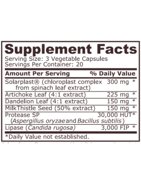 PURE NUTRITION LIVER COMPLEX 60 CAPSULES