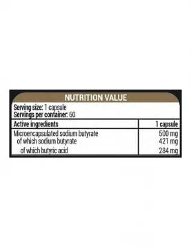 UnKrowned King by Kevin Levrone Sodium Butyrate 500 mg 60 капсули, 60 Дози
