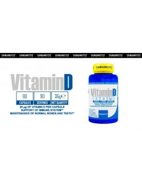 YAMAMOTO NUTRITION VITAMIN D 90 capsules